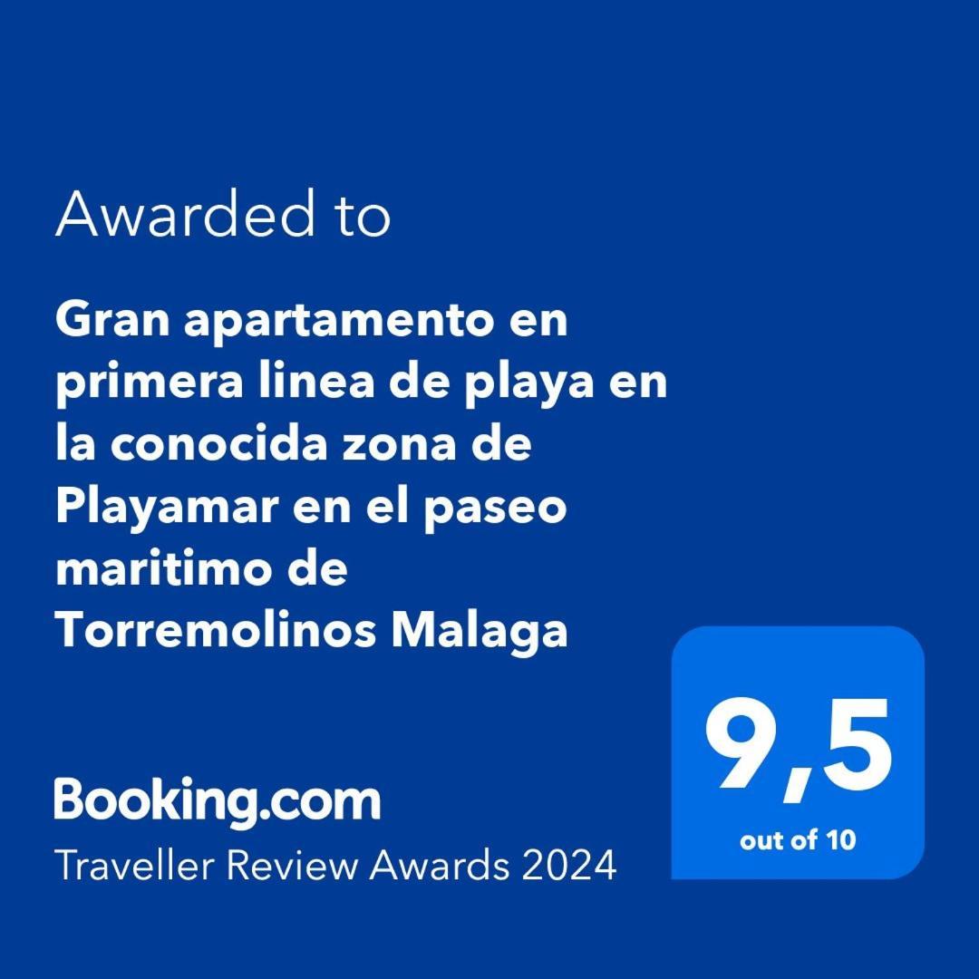 Exclusive Beachfront Apartment Torremolinos - Pool - Paddle - Tenis - Wifi - Central Aircon Εξωτερικό φωτογραφία